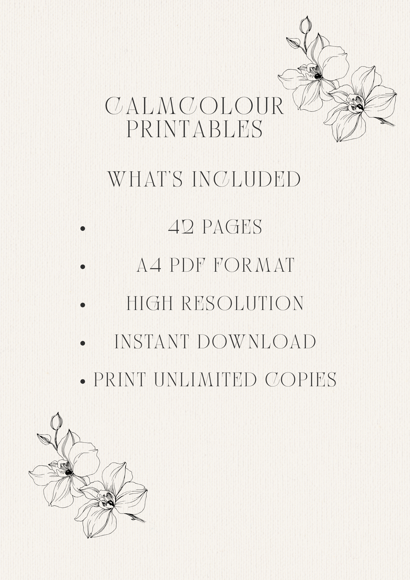 Fantasy Queens - Adult Colouring Book (Printable PDF)