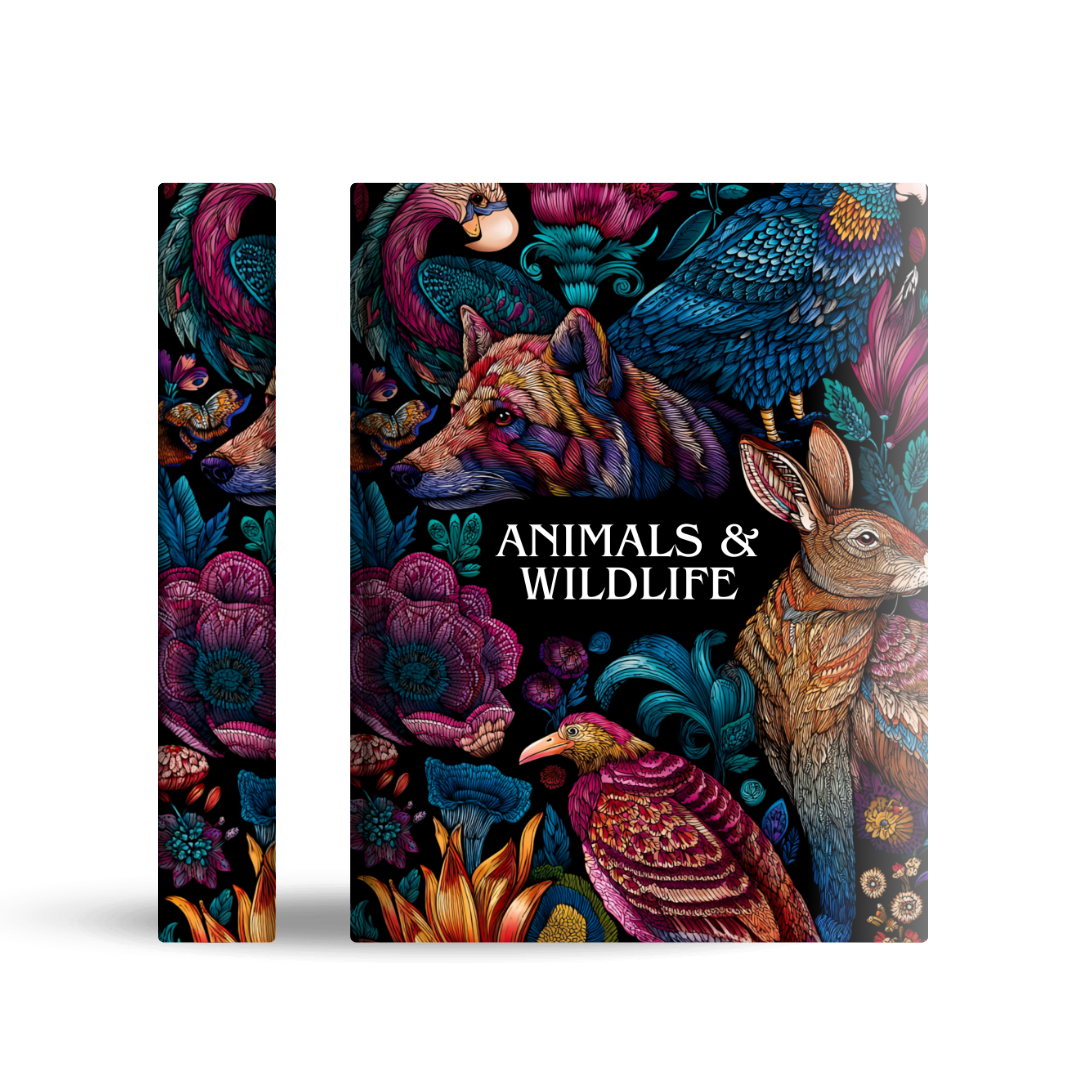 Adult Colouring Book Cover Mockup