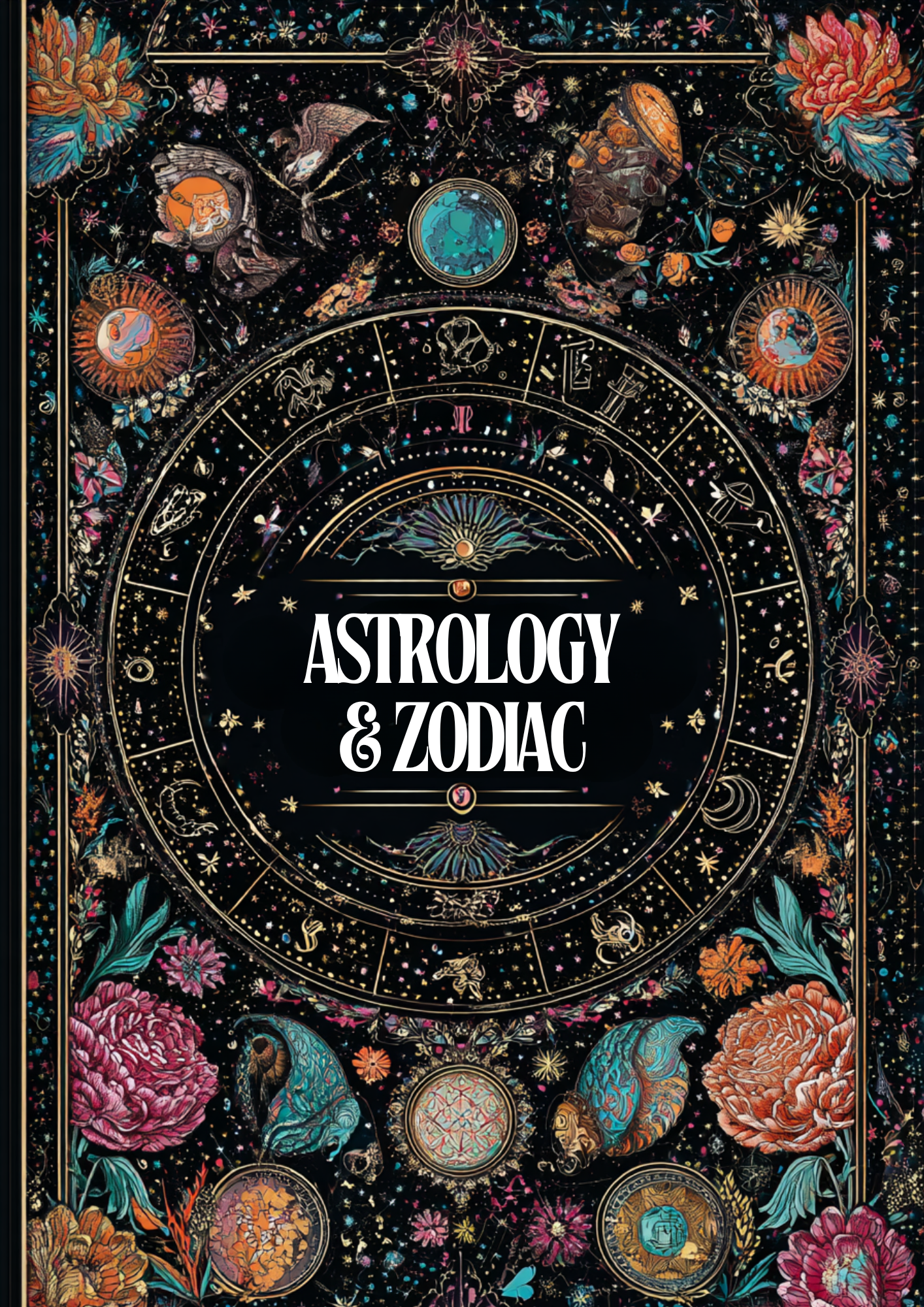 Adult Colouring Book Cover