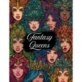 Fantasy Queens - Adult Colouring Book (Printable PDF)