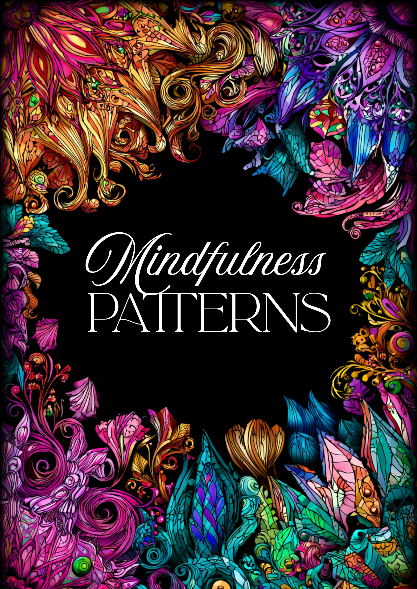 Mindfulness Patterns - Adult Colouring Book (Printable PDF)