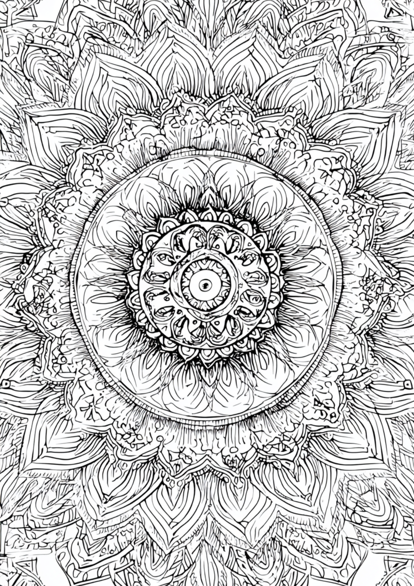 Mindfulness Patterns - Adult Colouring Book (Printable PDF)