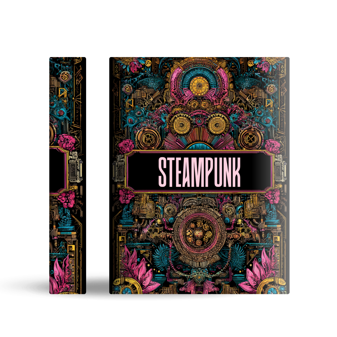 Adult Colouring Book Cover Mockup