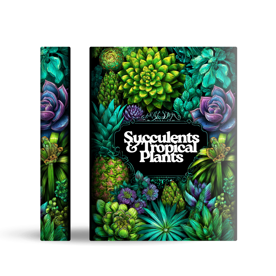 Adult Colouring Book Cover Mockup