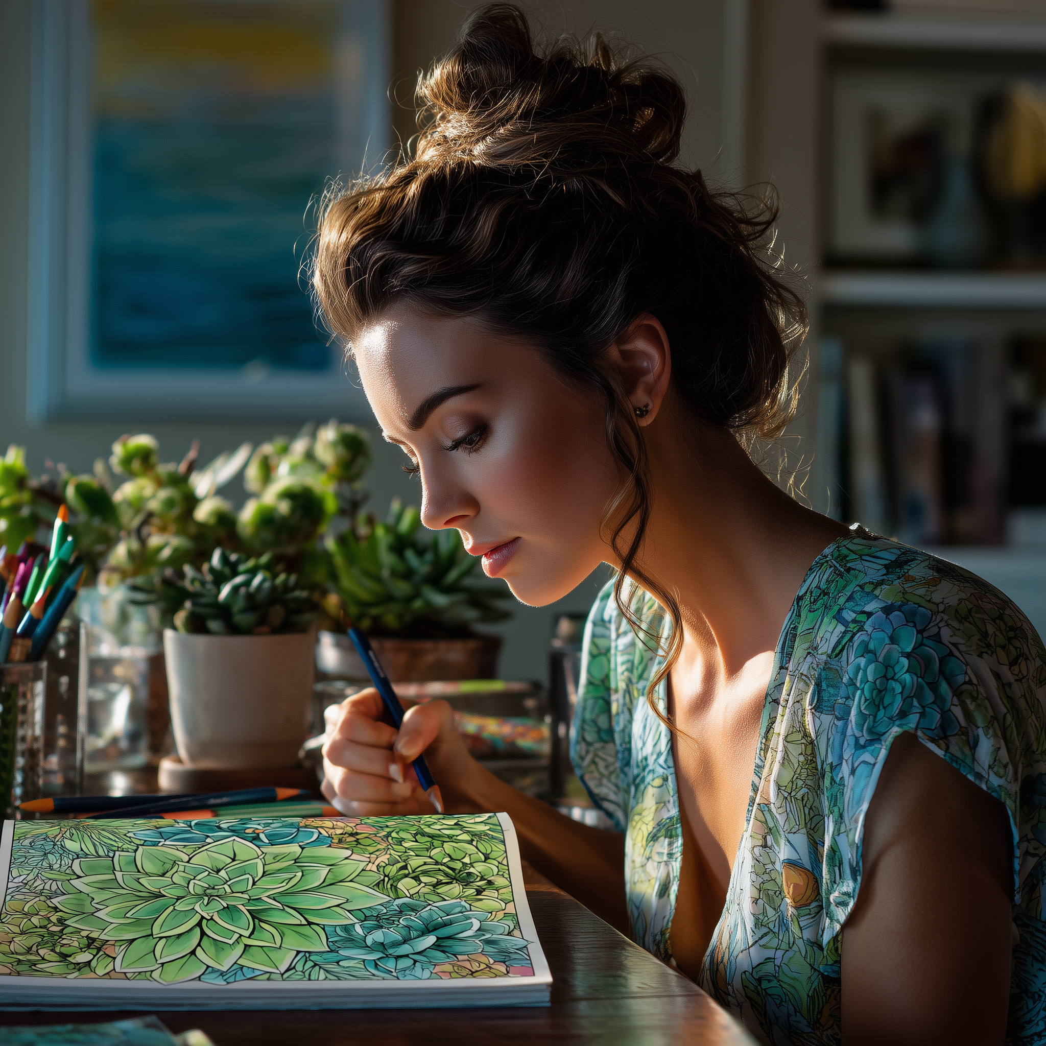 Calm & Creativity Bundle – 3 Adult Colouring Books (153 Pages)(Printable PDF)